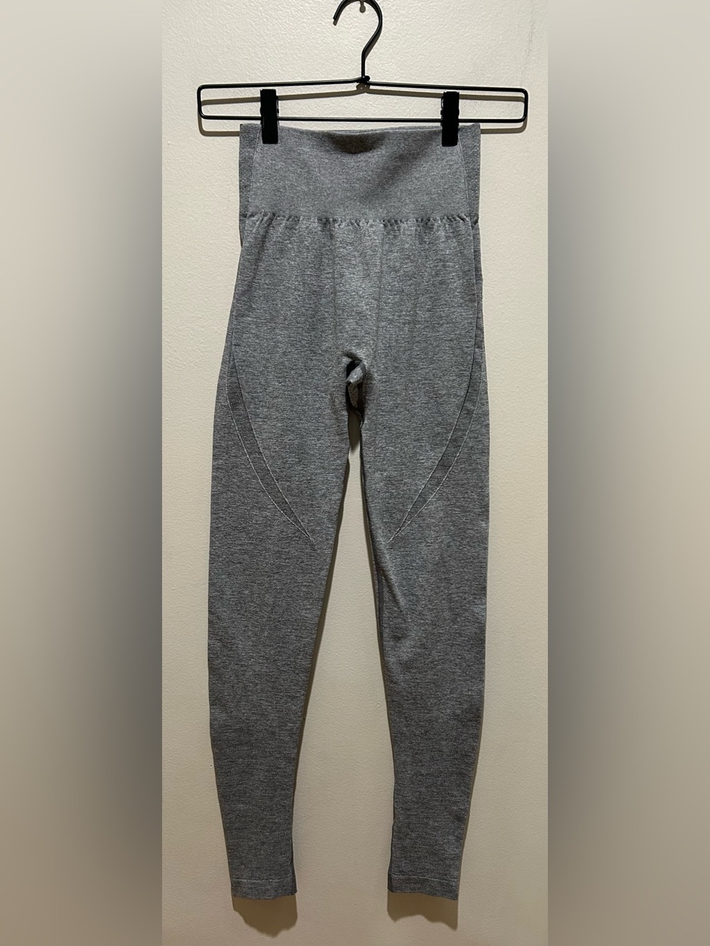 Laki Seamless High Waisted Grey Activewear Athletic Leggings - Women’s Size XS